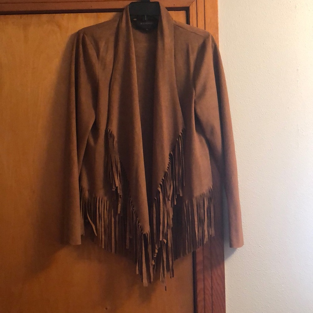 Fringe blazer